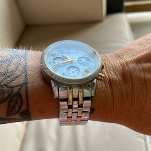 Michael Kors watch gold and silver